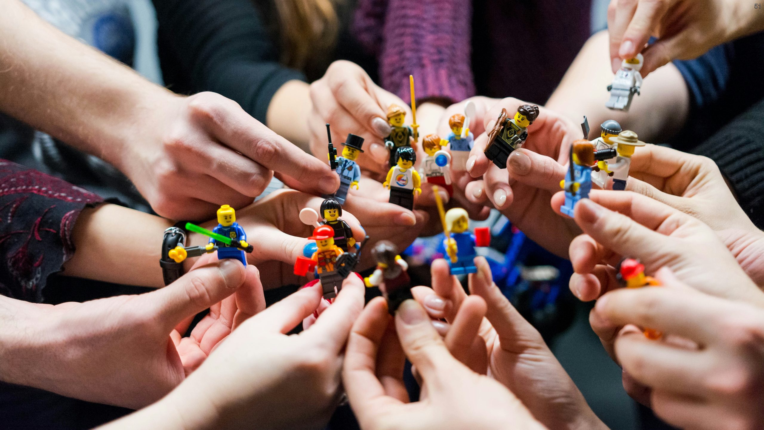 Lego in Hands ALT