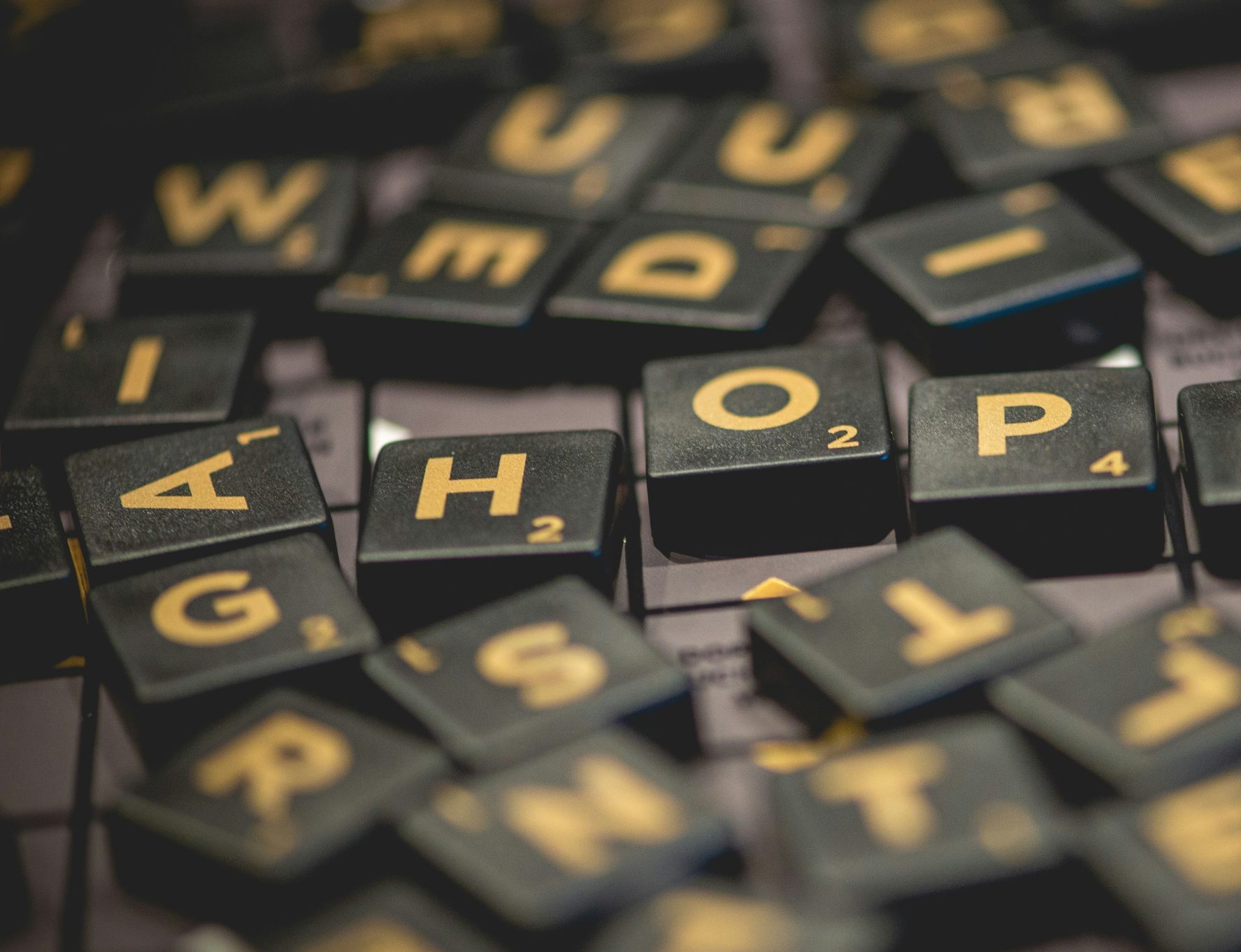 Scrabble Letters ALT